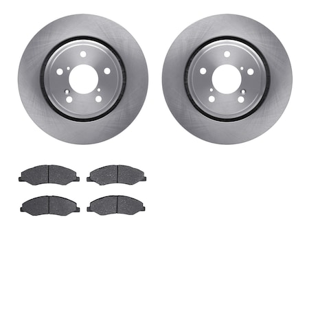 DYNAMIC FRICTION CO 6302-59113, Rotors with 3000 Series Ceramic Brake Pads 6302-59113